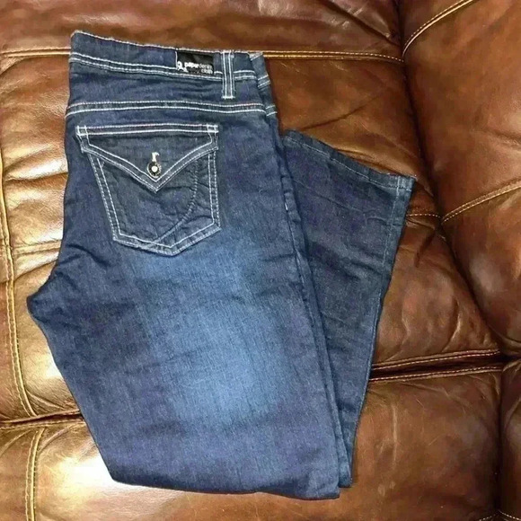New Without Tags Paper Denim Cloth Jeans Size 10 - Picture 4 of 7